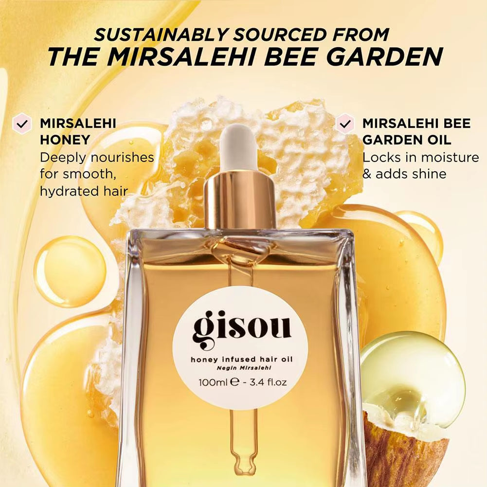 20/50Ml Honey Infused Hair Oil Enriched with Mirsalehi Honey to Deeply Nourish & Moisturize Hair Healthy Gifts