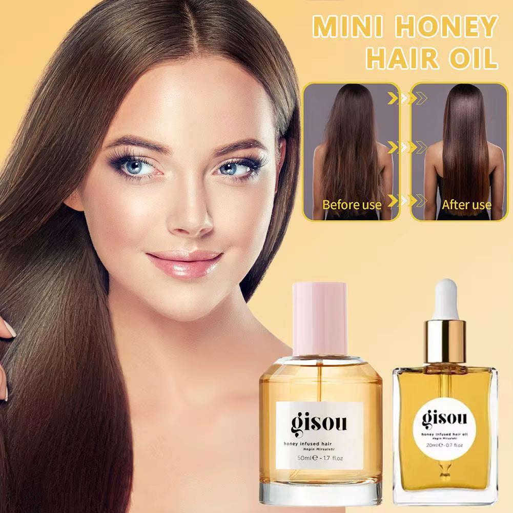 20/50Ml Honey Infused Hair Oil Enriched with Mirsalehi Honey to Deeply Nourish & Moisturize Hair Healthy Gifts