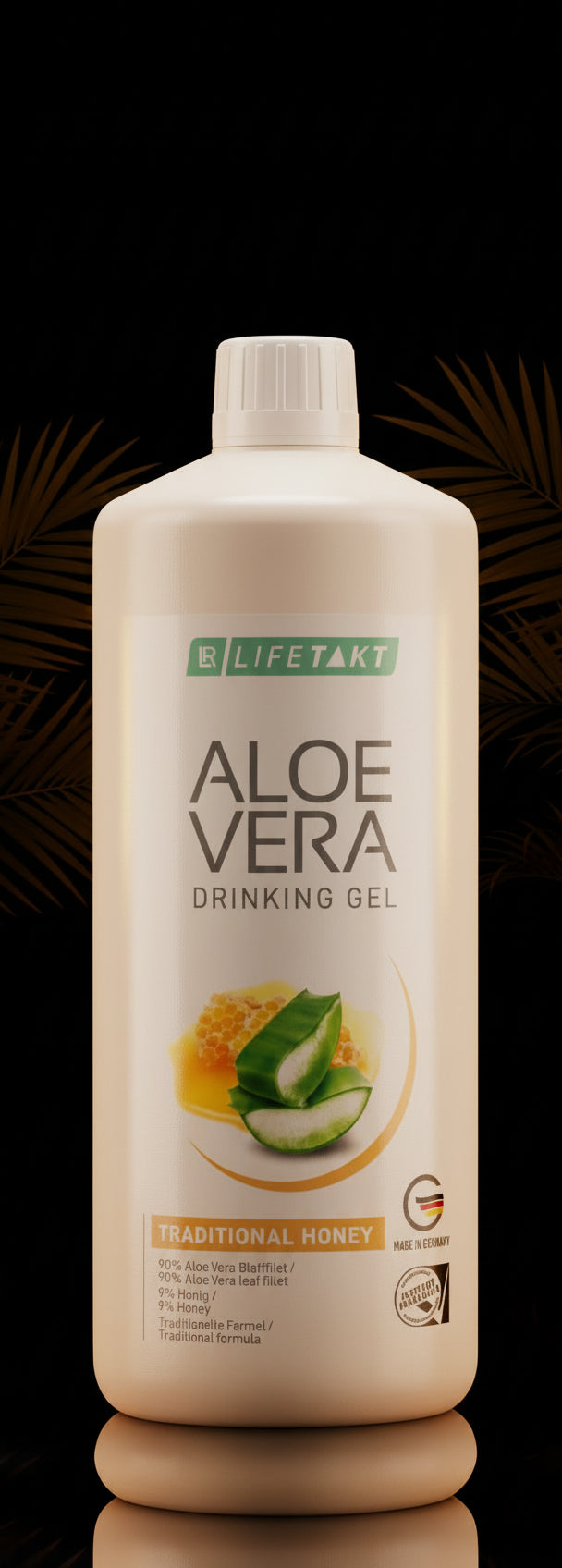 LR Aloë Vera Drinkgel Traditioneel met Vitamine C en Honing, 1.000 ml