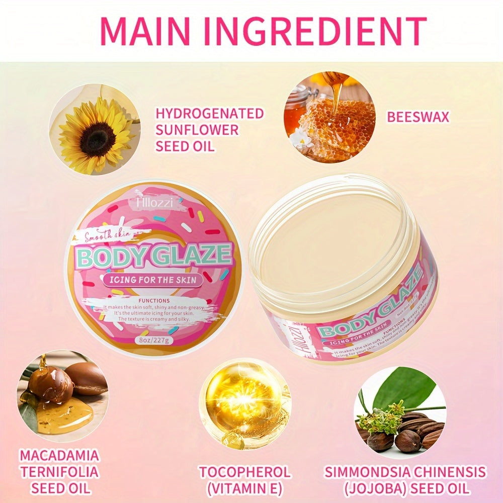 8oz Body Glaze - Mango, Peach & Strawberry Scents
