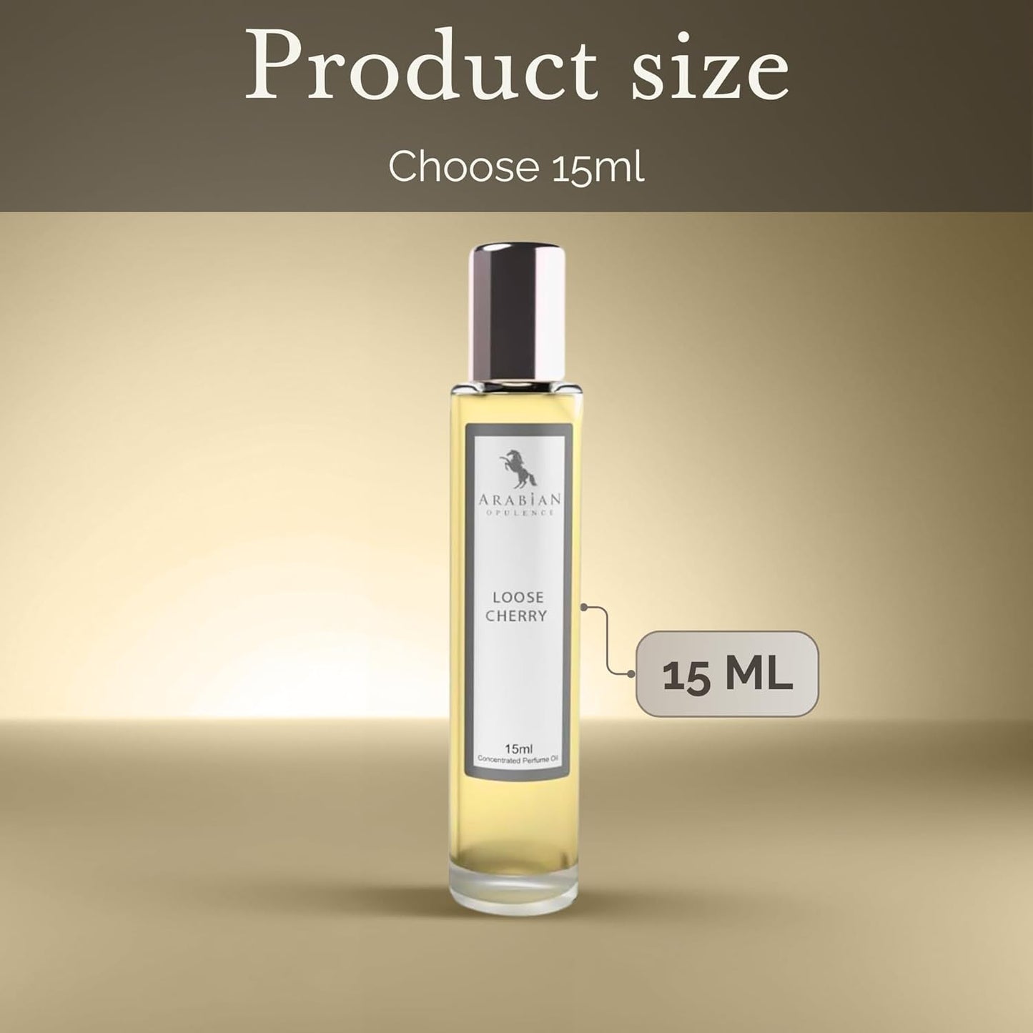 FR313 Loose Cherry Roll-on Perfume Oil for Women and Men, Luxurious and Concentrated Long Lasting Perfume Oil, Alcohol-Free Travel Size Body Scent for All-Day Freshness (15ml)