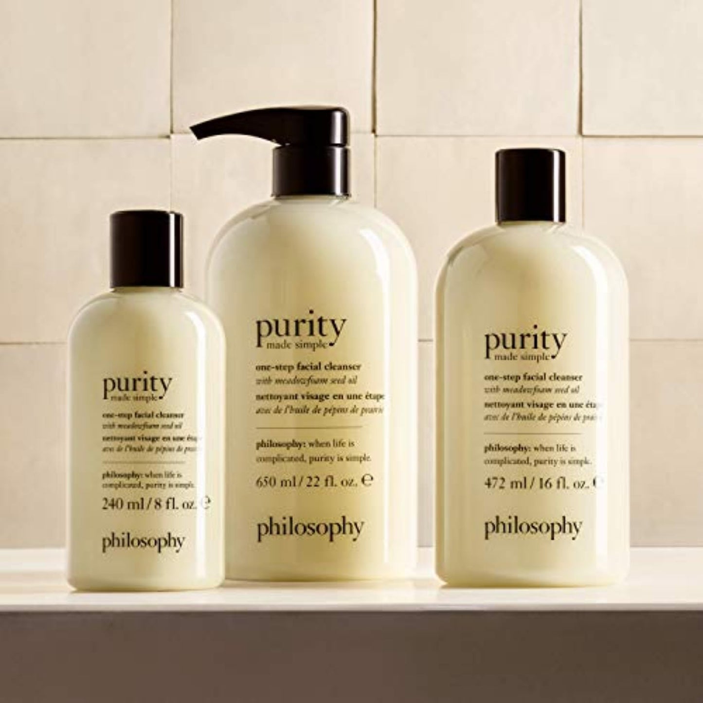 Purity Made Simple by philosophy One-Step Facial Cleanser 90ml