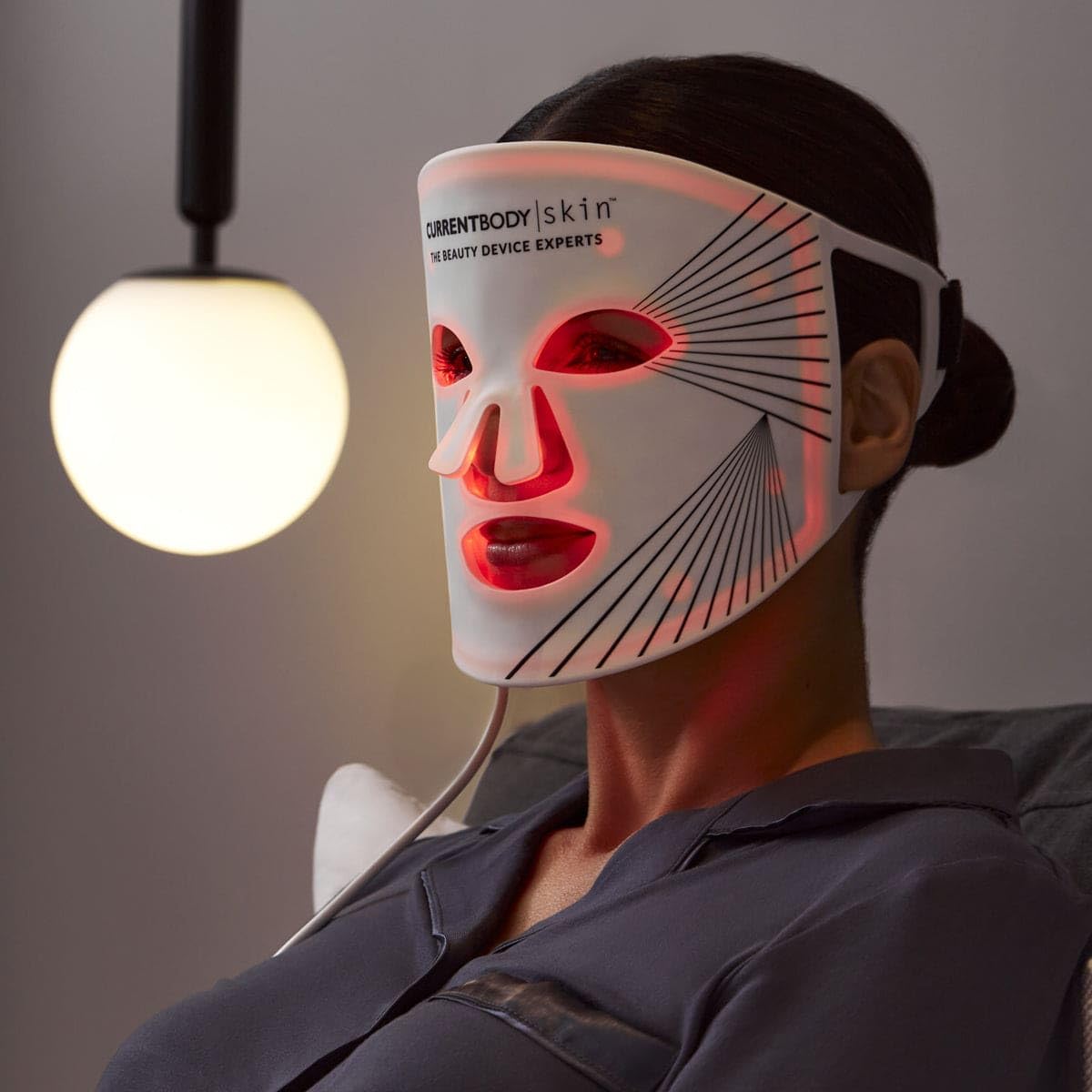 CurrentBody Skin LED Light Therapy Face Mask: Series 1 | Red Light Therapy Treatment Device | Anti-Aging Face Mask for Wrinkle Reduction