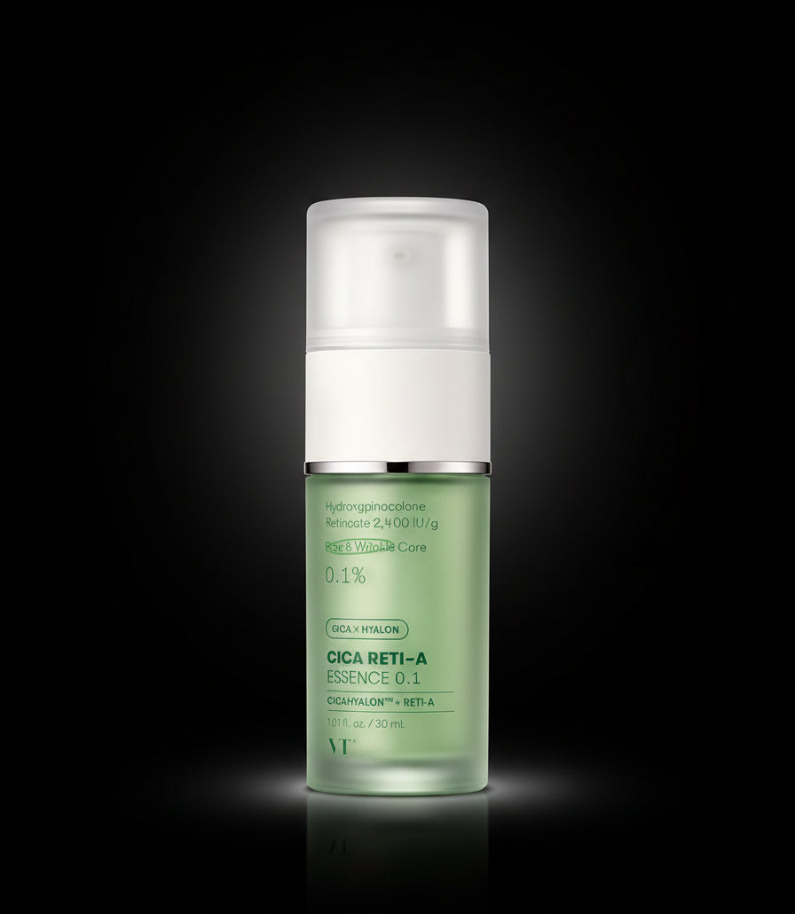 VT COSMETICS Cica Reti-A Retinol Essence 0.1 Skin Balancing Essence For Sensitive Skin 1.01 fl oz