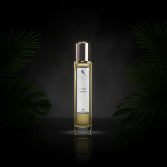 FR313 Loose Cherry Roll-on Perfume Oil for Women and Men, Luxurious and Concentrated Long Lasting Perfume Oil, Alcohol-Free Travel Size Body Scent for All-Day Freshness (15ml)