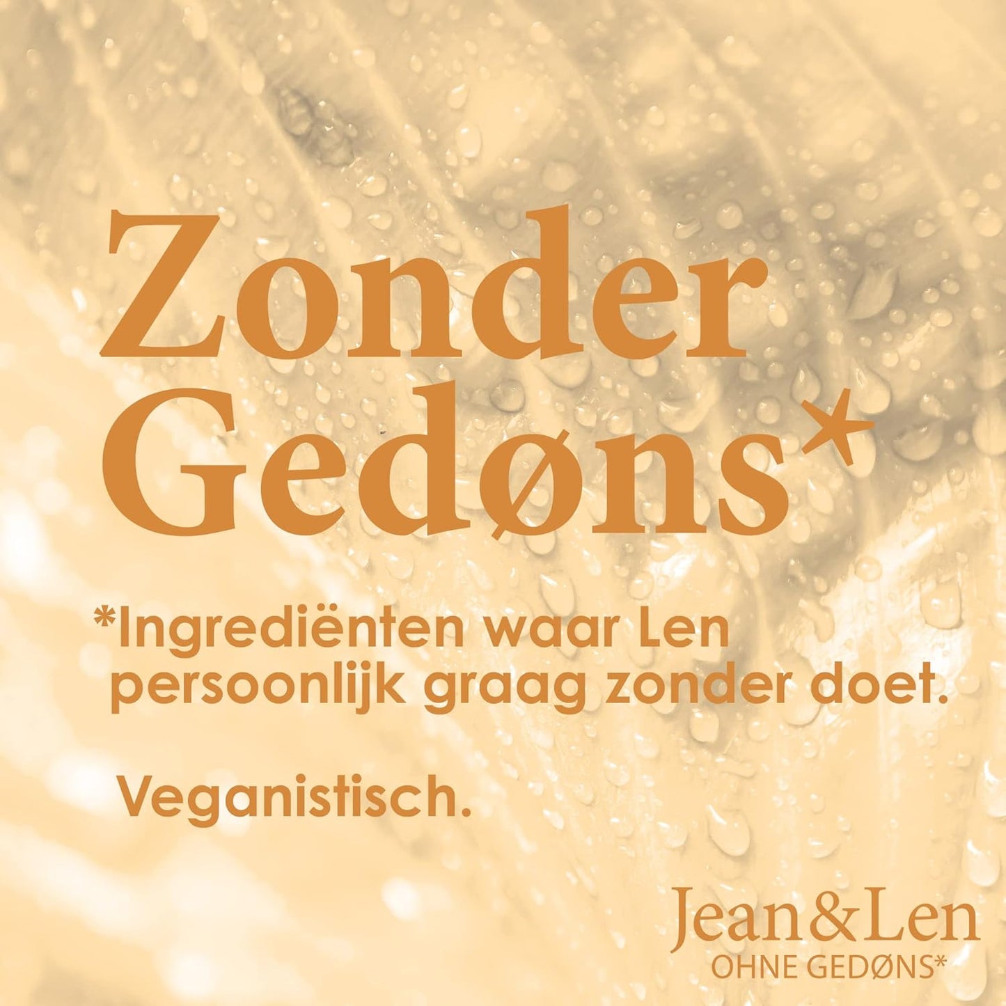 Jean & Len Handzeep Blood Orange & Vetiver, vloeibare zeep in pompdispenser voor schone en verzorgde handen, fruitig-bosachtige geur, zonder parabenen, siliconen & microplastics, veganistisch, 250 ml