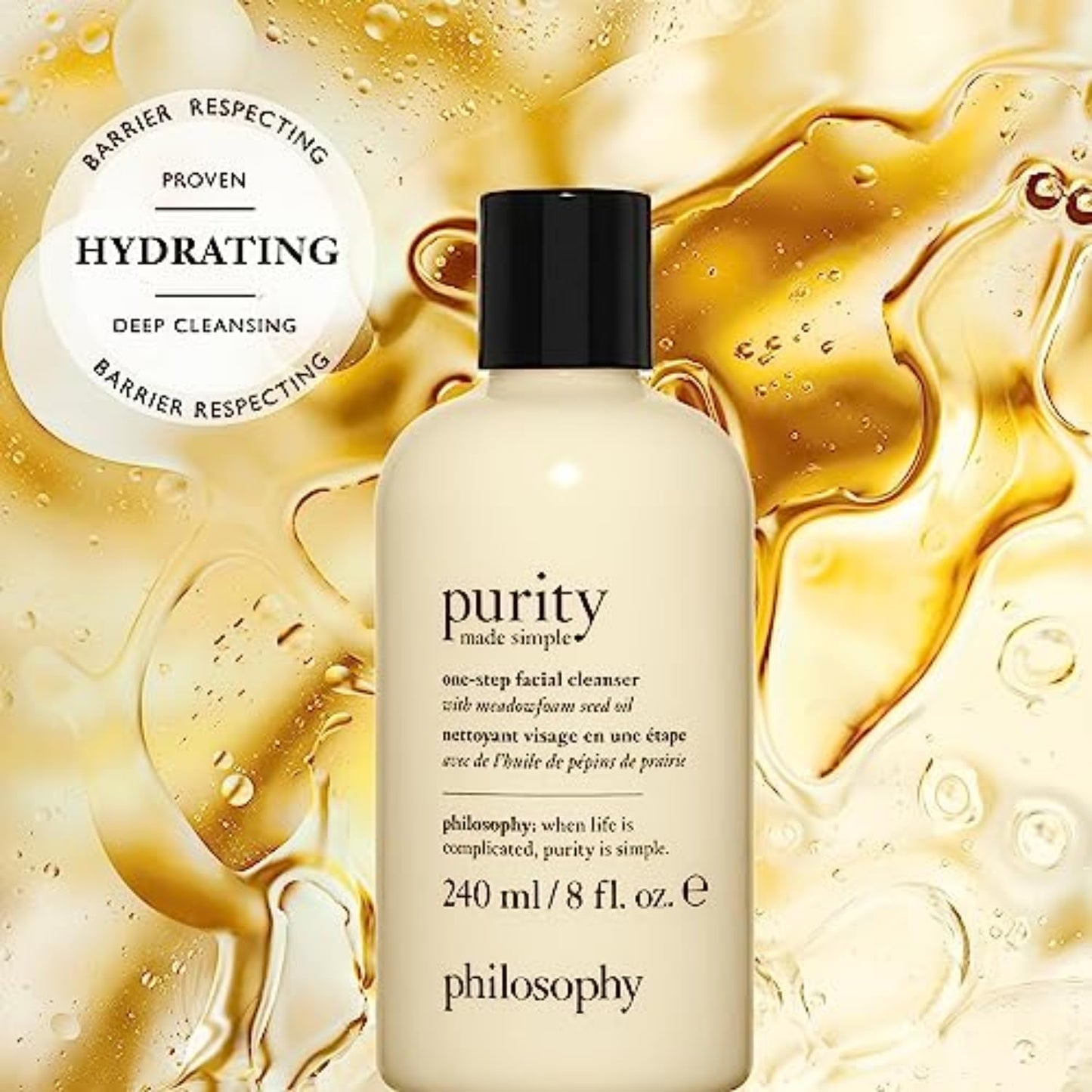 Purity Made Simple by philosophy One-Step Facial Cleanser 90ml