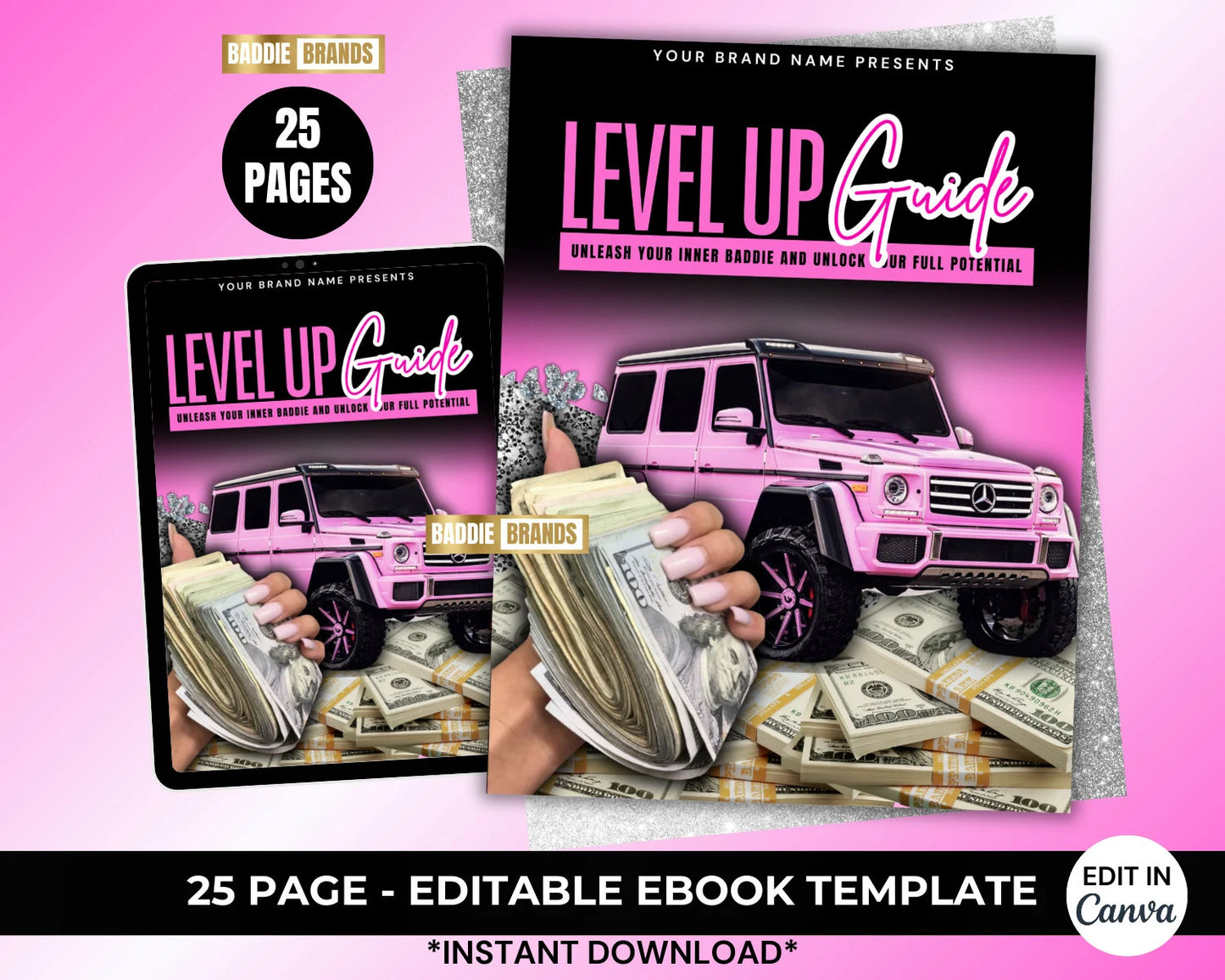 PLR Ebook - 25 Pages - Master Resell Rights - Done for You Ebook, Add Your Brand and Resell - Ebook Cover, Ebook Template, Premade Ebook