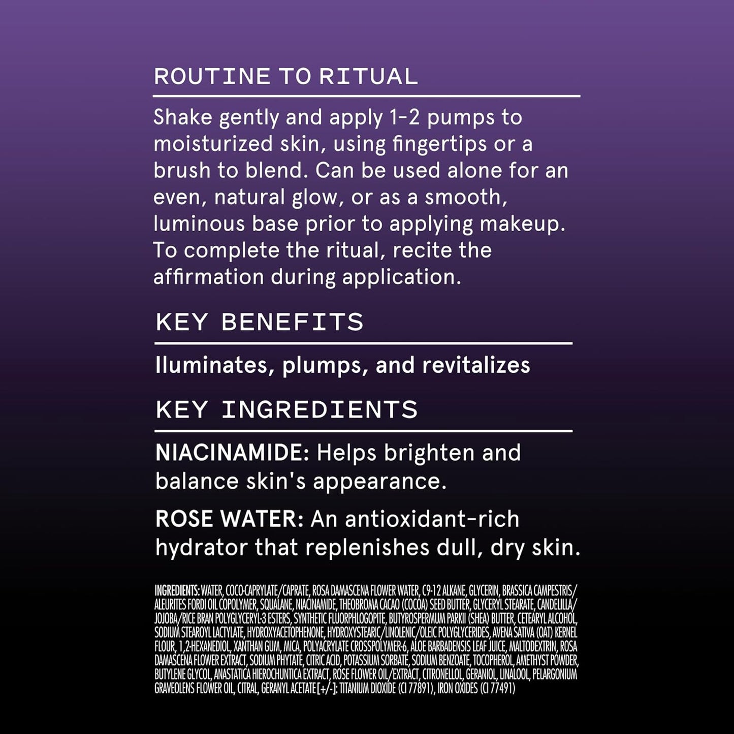 Keys Soulcare LET ME GLOW ILLUMINATING PRIMING SERUM MET NIACINAMIDE