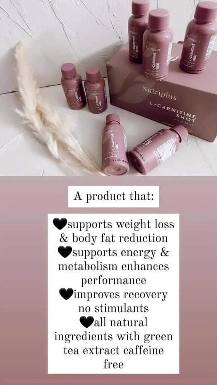 L-Carnitine shots