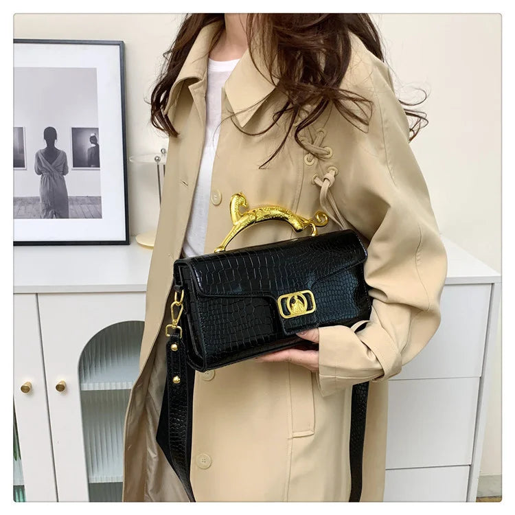 Women Luxury Brand Design Leather Bag