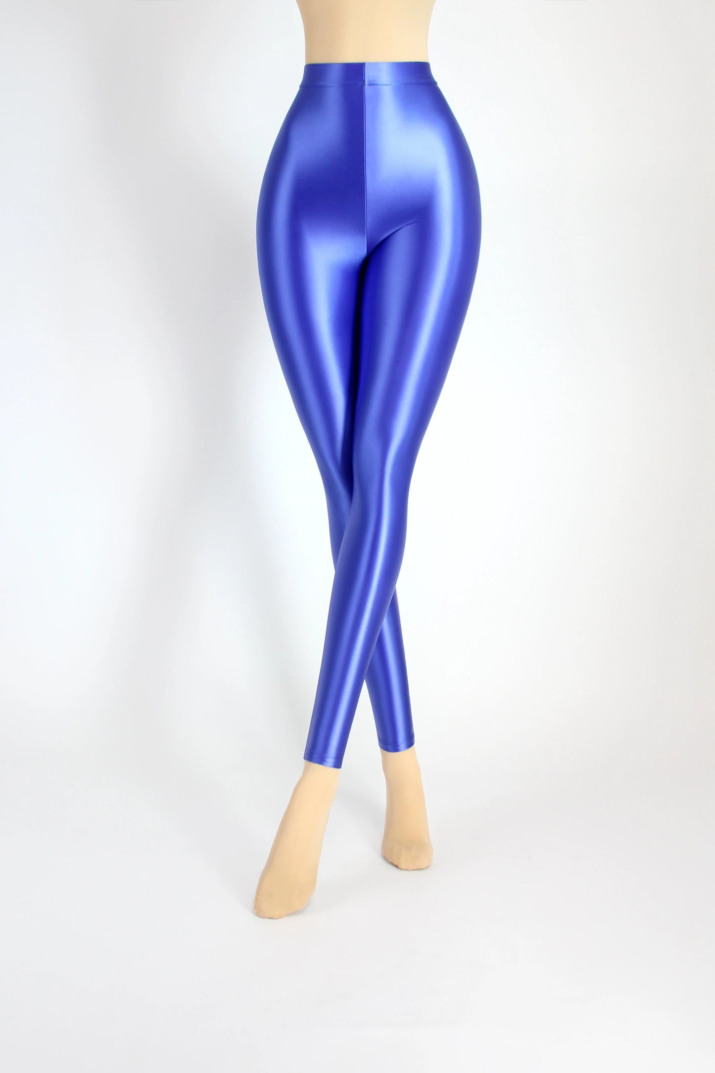 Glossiness Series Leggings Silk High Waist elastic Pants