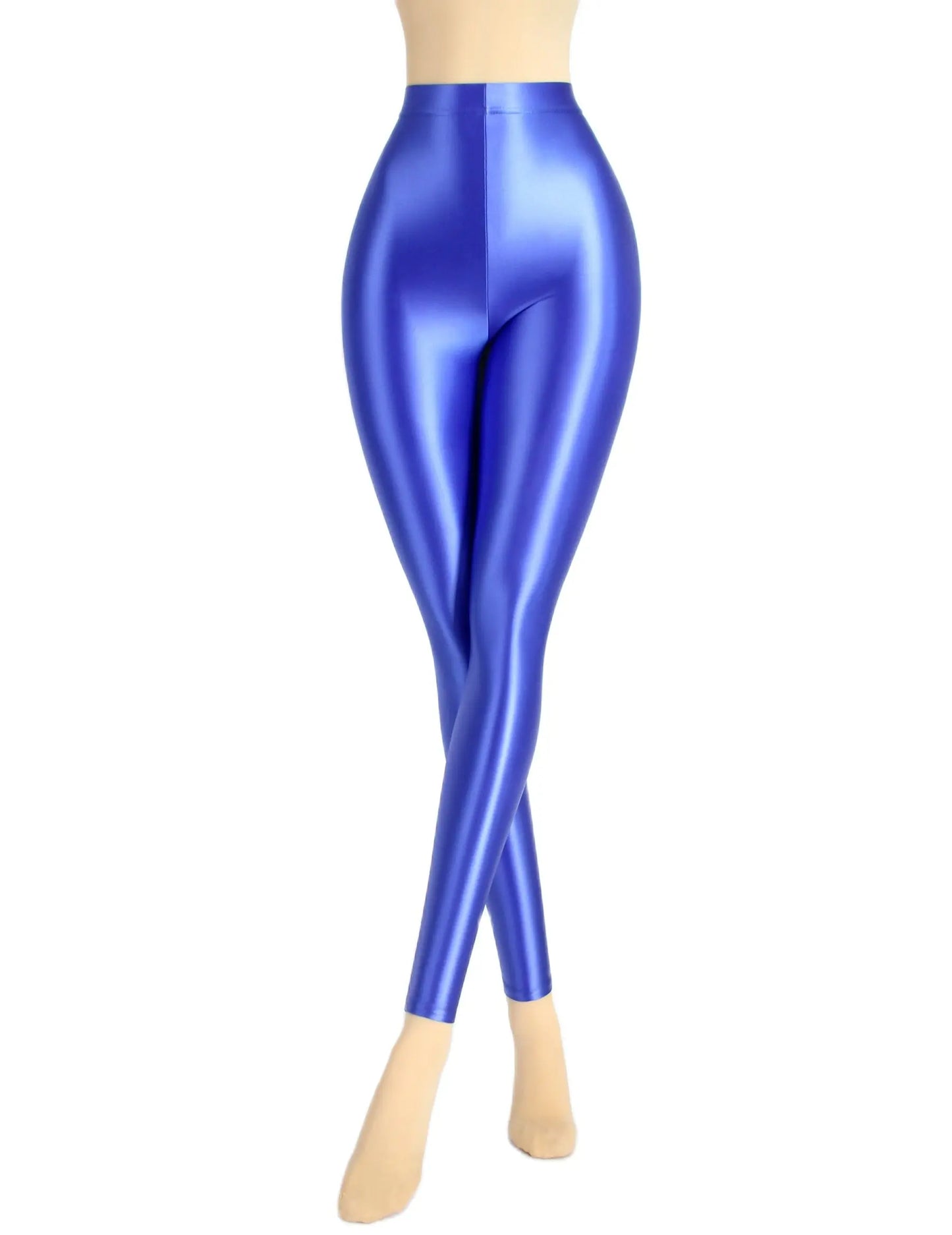Glossiness Series Leggings Silk High Waist elastic Pants