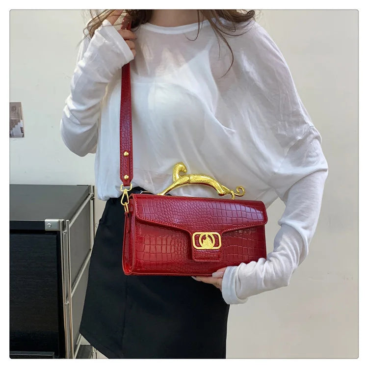 Women Luxury Brand Design Leather Bag