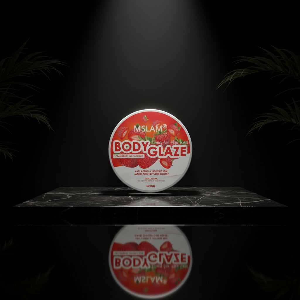 Luxurious Body Glaze Whipped Body Butter - Anti-Aging Moisturizer for Silky Soft Skin