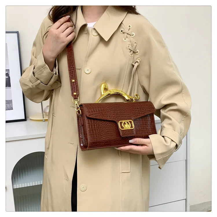 Women Luxury Brand Design Leather Bag