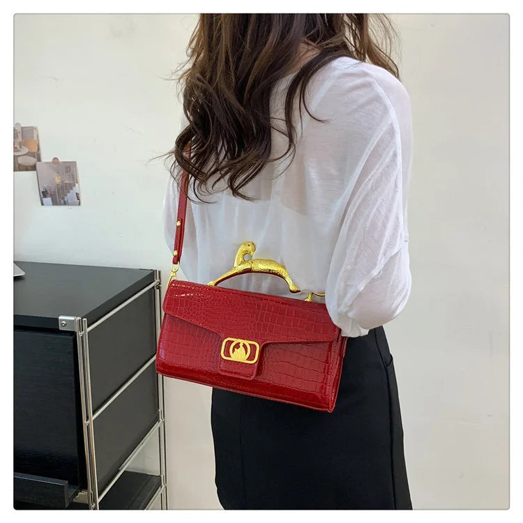 Women Luxury Brand Design Leather Bag