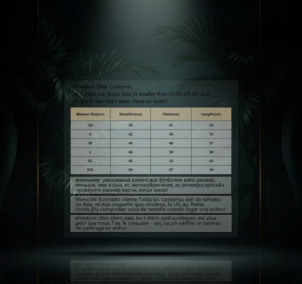 Fashion T Shirt Milano Letter Print T-shirt Casual