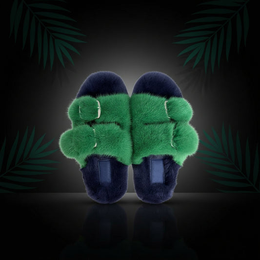 Fashion Mink Fur Slippers