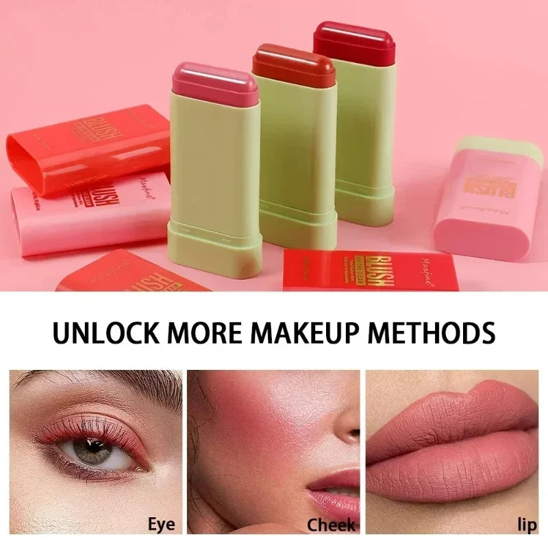 Cheek 3-in-1 Lip Tinted Moistured Blush