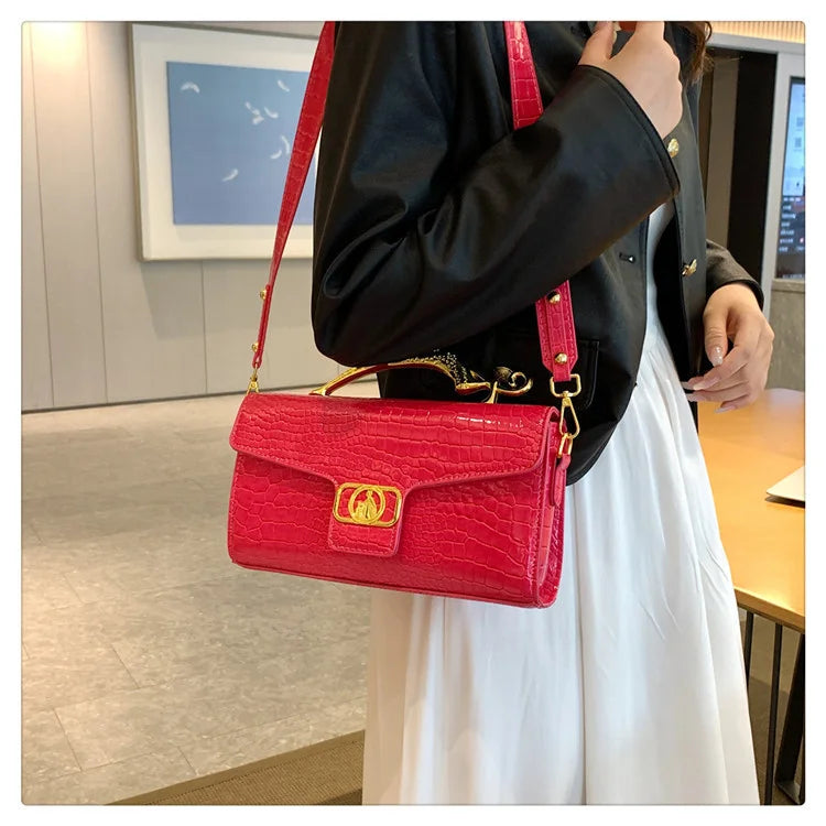 Women Luxury Brand Design Leather Bag