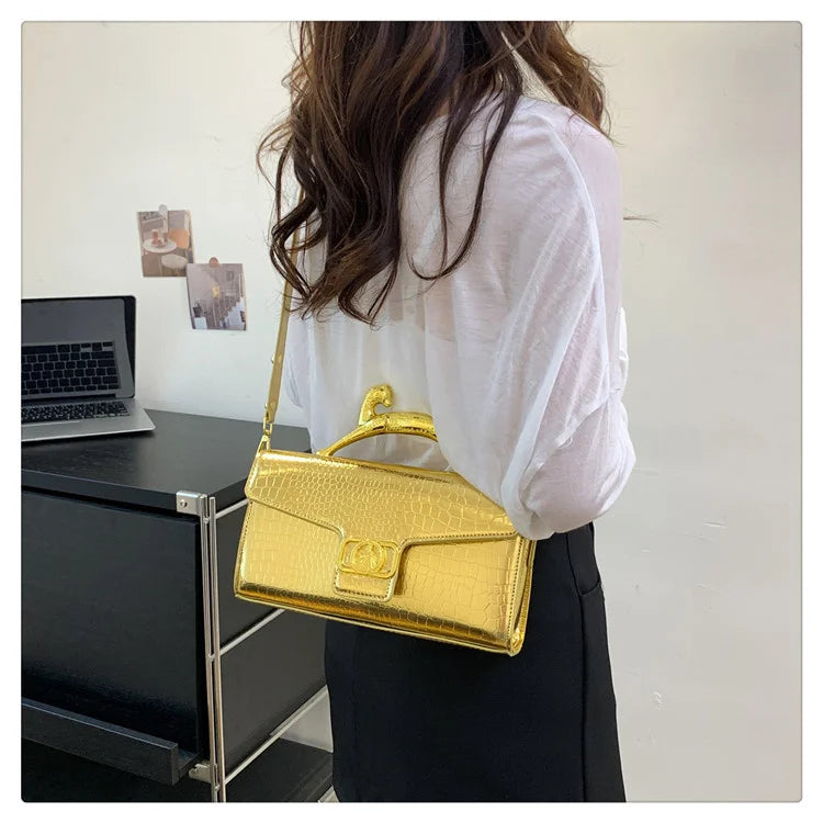 Women Luxury Brand Design Leather Bag
