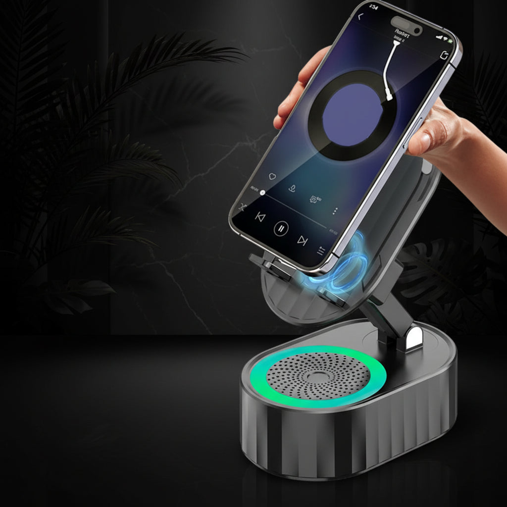 5 in 1 Bluetooth-compatible Audios Power Banks phone holder