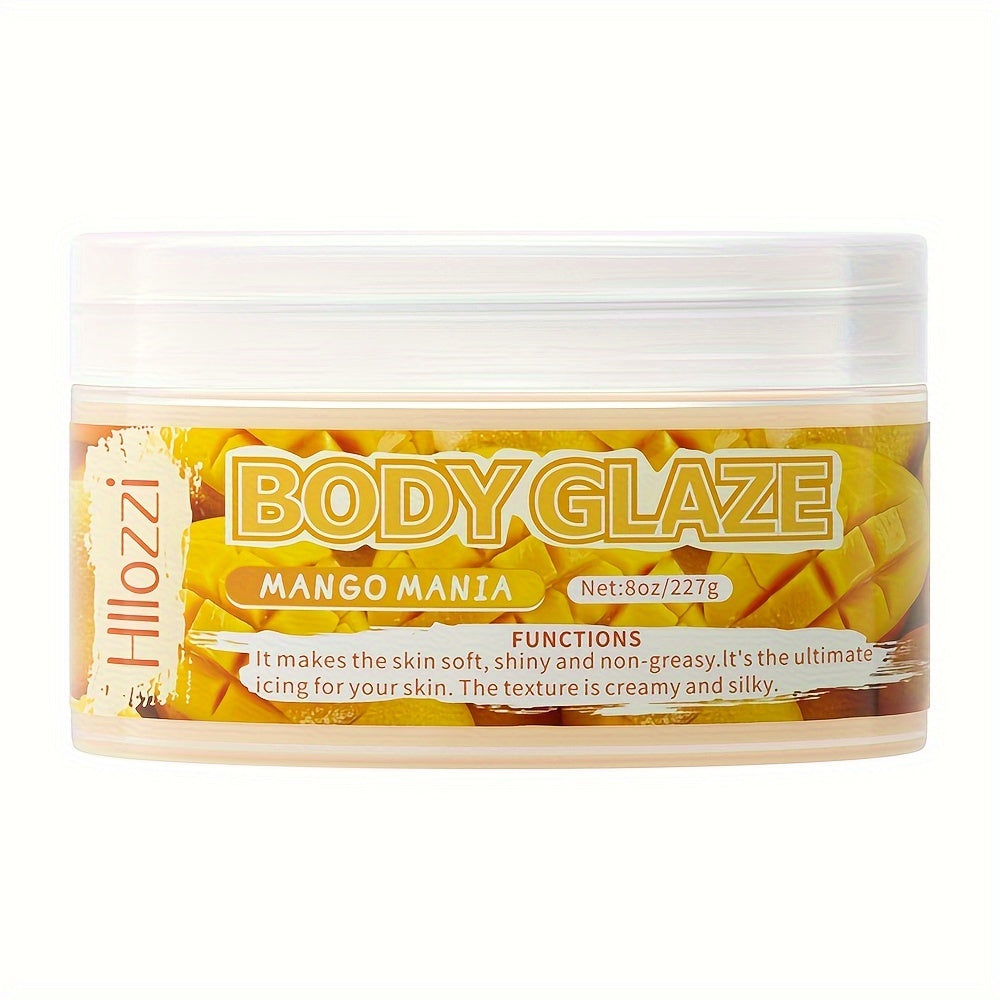 8oz Body Glaze - Mango, Peach & Strawberry Scents