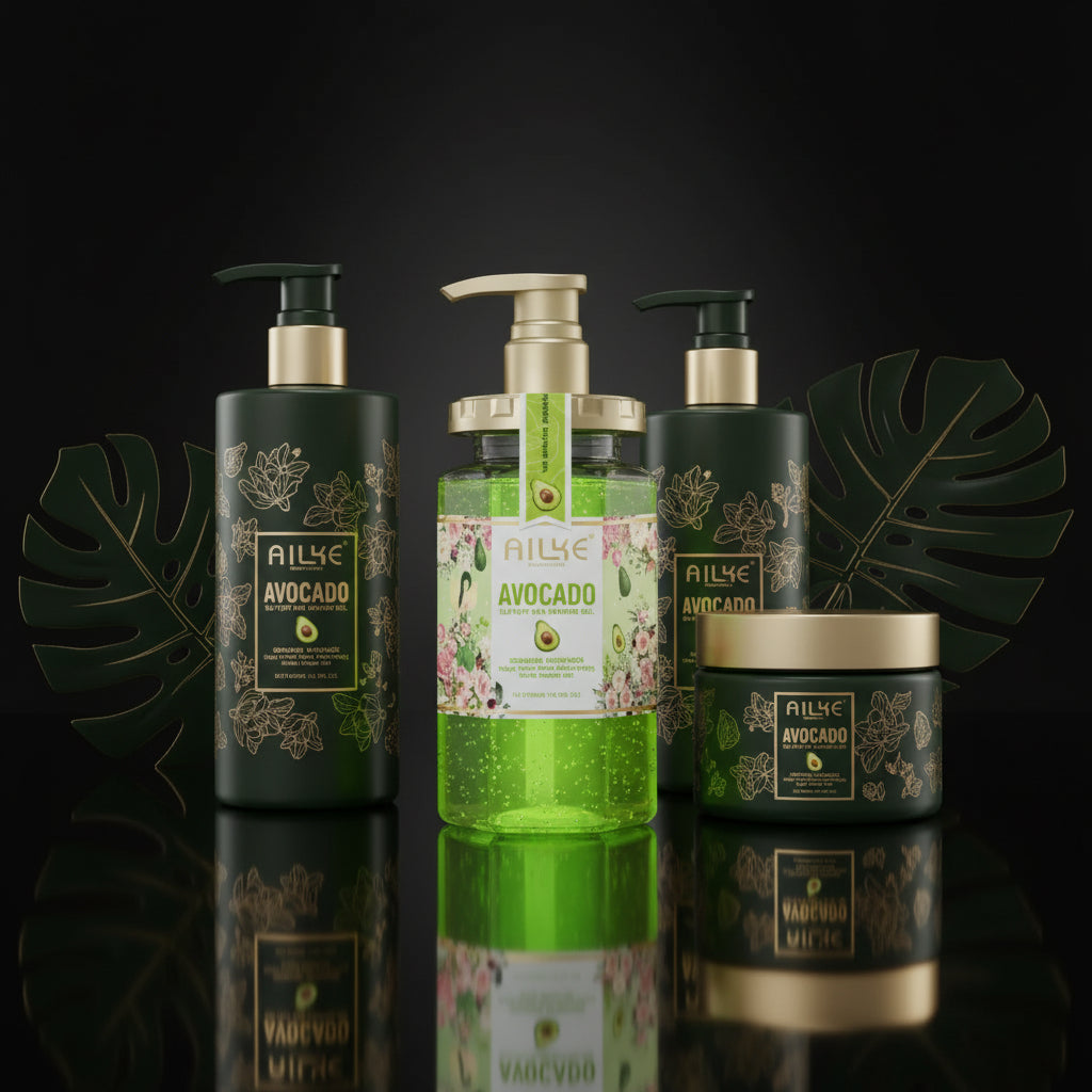 AILKE Peach Shower Gel Women Body Wash Care Best Moisturizing Exfoliating Brightening Scrub Fragrant Shampoo Bath Foam Female