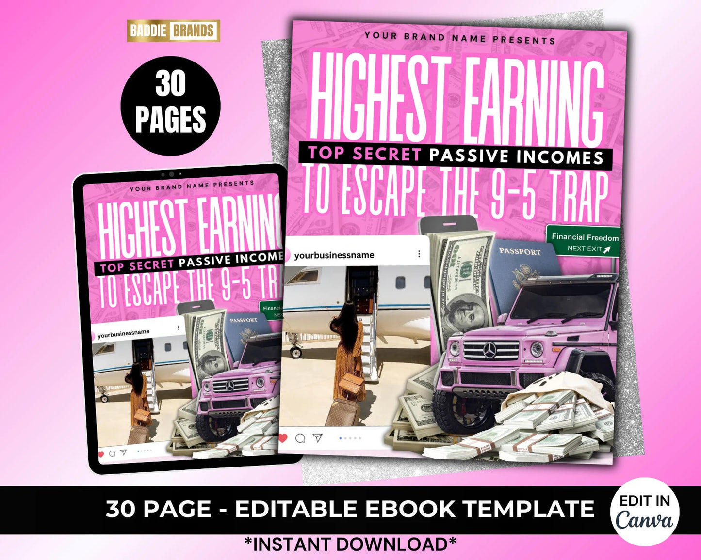 PLR Ebook - 30 Pages - Master Resell Rights - Done for You Ebook, Add Your Brand and Resell - Ebook Cover, Ebook Template, Premade Ebook