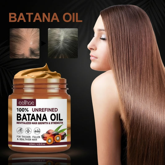 100% Pure Organic Hair Mask Batana Oil Hair Growth Oil Natural Treatment Nourish Reduce Hair Loss Anti-Breakage Care Products