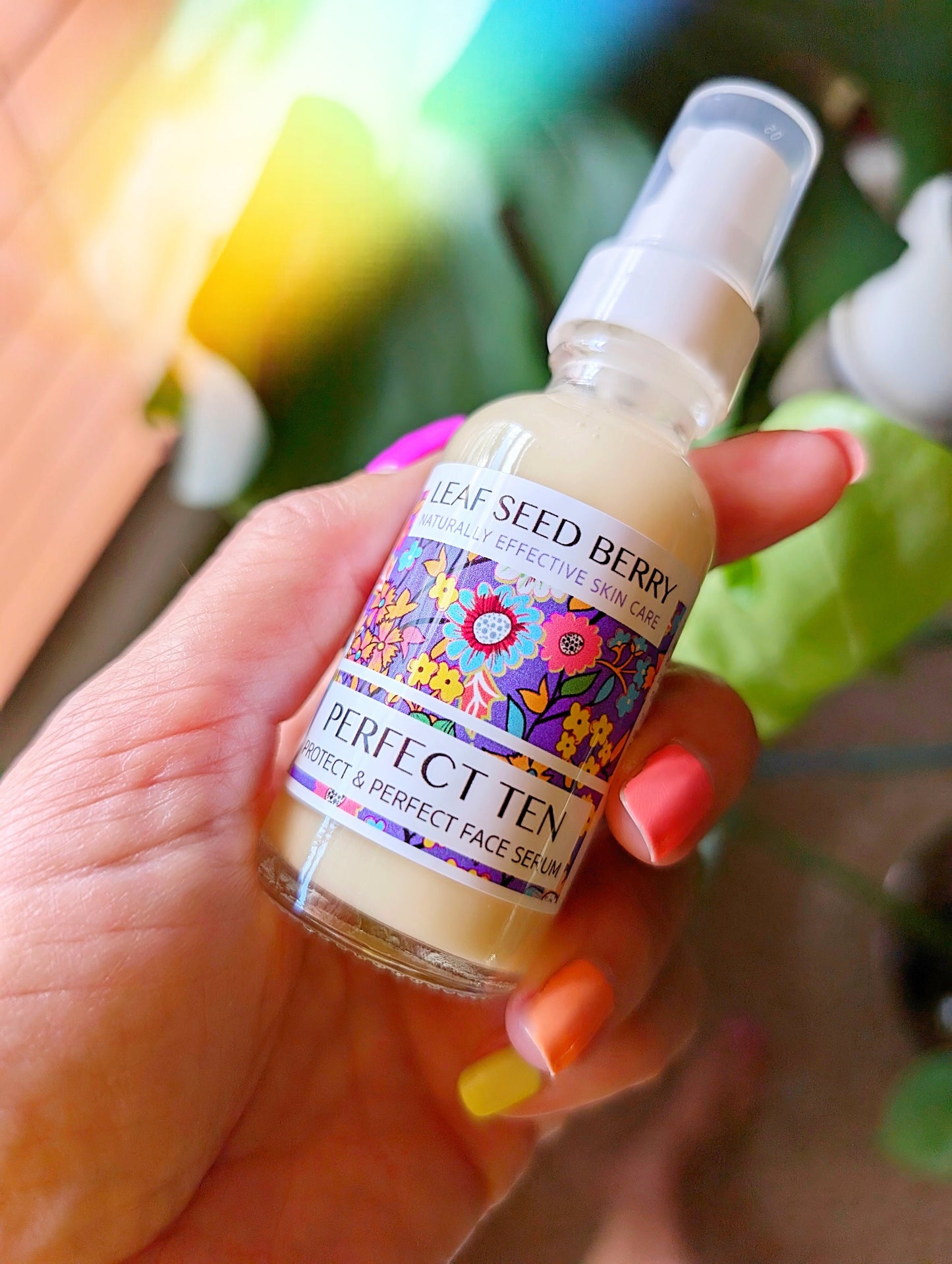 Face Serum, Perfect Ten Facial Serum, Natural Skincare, Skincare Products, Hydrating Skincare, Gift for Her, Vitamin C Serum