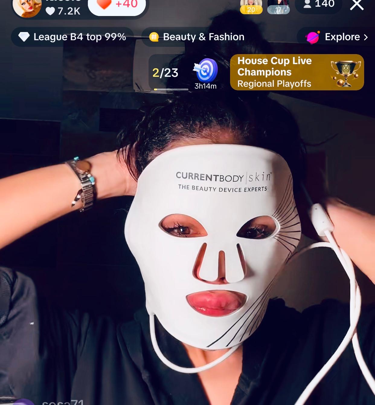 Skin LED Light Therapy Face Mask