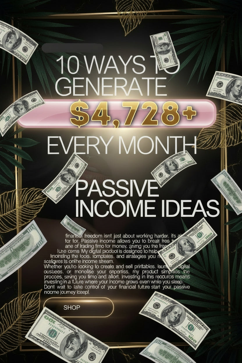 Ways to Generate $4,728+