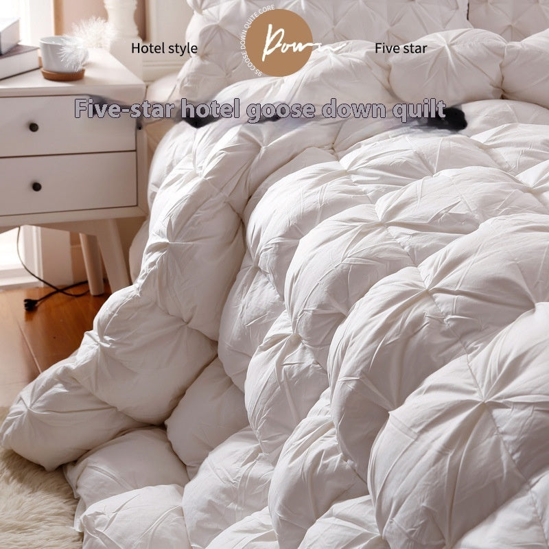 Twisted Duvet Cotton Goose Down Duvet Insert Thick Warm Autumn And Winter