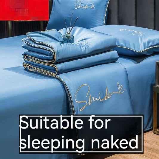 Ice Silk Summer Blanket Double Summer Air Conditioning Duvet Tencel Summer Duvet Washable Single Quit