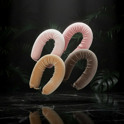 Heatless Hair Curler, Heatless Curls Overnight, No Heat Heatless Curling Rod Headband, Heatless Hair Curlers to Sleep In, 4PCS Rods with Hook for Most Hair Types