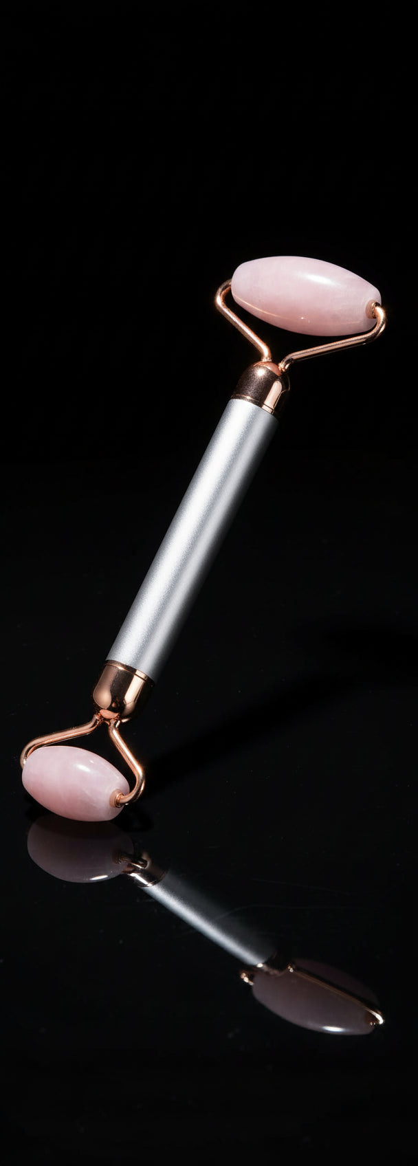 1 Set Jade Massager Natural Jade Roller Facial Roller Massager Vibrating Facial Roller Tools For Facial Massage Crystal Stick 3D Zinc Alloy The Face