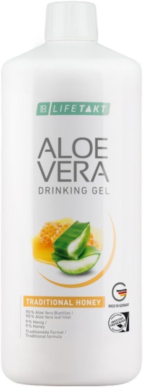 LR Aloë Vera Drinkgel Traditioneel met Vitamine C en Honing, 1.000 ml