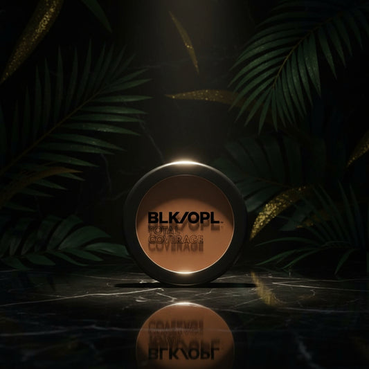 BLK/OPL Concealing Foundation, Total Coverage - Face Foundation with Medium to Full Coverage for a Luminous Velvety Finish - Oil-Free Color Correcting Concealer - Hypoallergenic Makeup-Hazelnut
