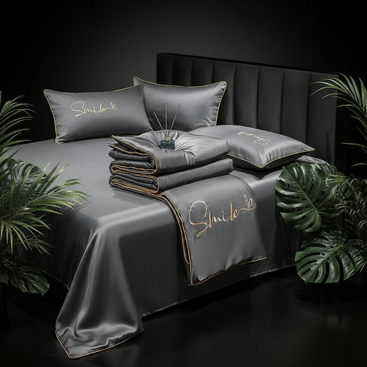 Ice Silk Summer Blanket Double Summer Air Conditioning Duvet Tencel Summer Duvet Washable Single Quit