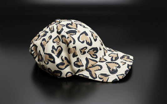 Leopard Hearts Cap