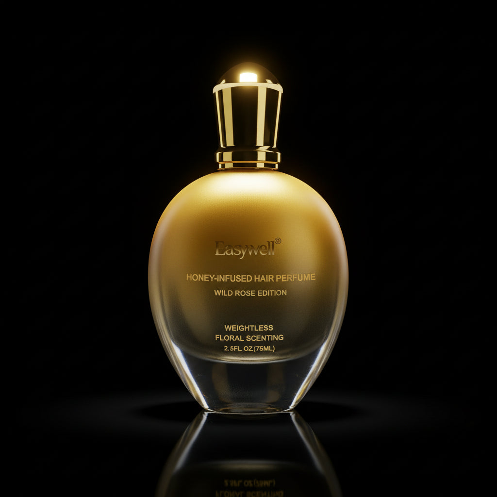 Hair Perfume,A Delicate Hair Florals Fragrance with Pro-Vitamin B5 Essence Leave-In Nourishes and Moisturizes Hair Shine Spray (2.5 fl oz, Floral)