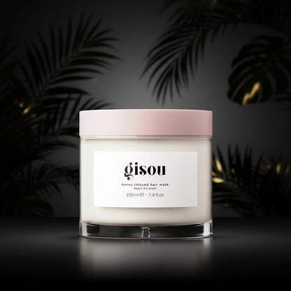 Gisou Honey Infused Hair Mask to Hydrate and Repair for Softer, Stronger, More Manageable Hair (7.8 Fl. Oz)