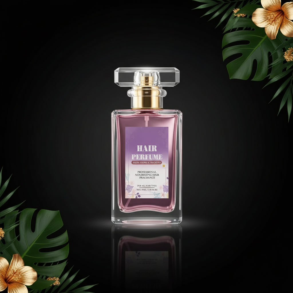 Hair Perfume, Pheromone Perfume for Women, Hair & Body Fragrance Essential Oil Odors Remove & Nourishing, Honey Infused Coconut Chamomile Portable Hydrating and Shine Spray, Light Perfume, 1.69 fl.oz