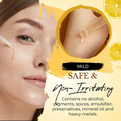 Pigmentvlekverwijderaar met kurkuma, 3 stuks remover voor donkere vlekken lichaamscorrector voor donkere vlekken met lichter serum met hyaluronzuur, anti-rimpel en anti-aging oogkringen