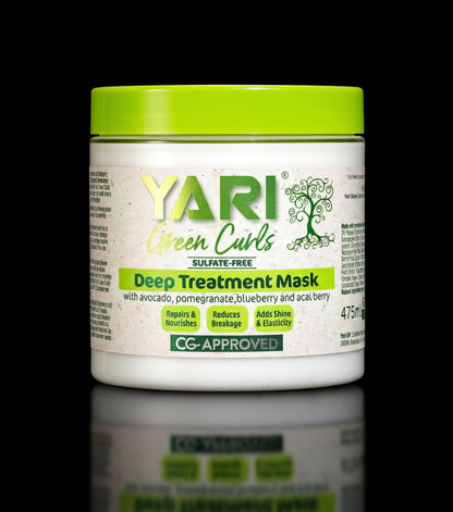 Yari Green Curls Deep Treatment Mask 475ml