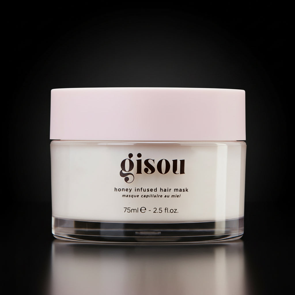 Gisou Honey Infused Hair Mask to Hydrate and Repair for Softer, Stronger, More Manageable Hair (7.8 Fl. Oz)