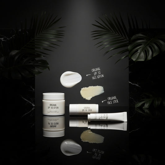 Sun Bum Road Tripper - Travel Sized Sun Care Pack with Sunscreen Lotion, Face Stick, and Lip Balm - SPF 30 Broad Spectrum UVA/UVB Protection - Hawaii 104 Act Compliant - TSA Friendly