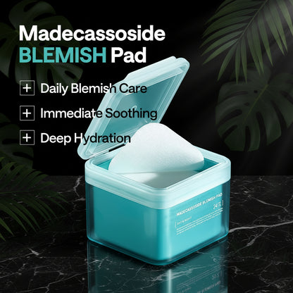 MEDIHEAL Madecassoside Toner Pads - met Centella Asiatica om oneffenheden te behandelen en ongelijke huidskleur te verbeteren - Veganistisch gaasweefsel